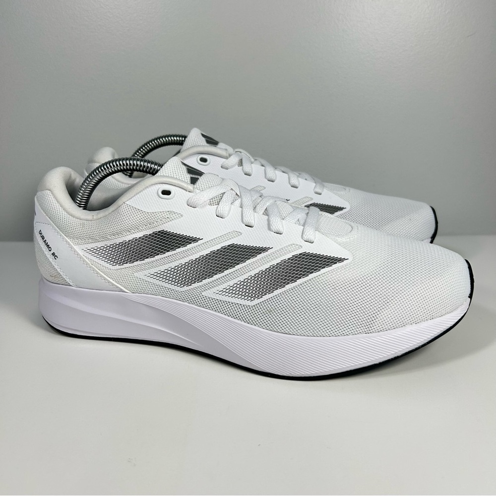 adidas Duramo RC Running Gym Training White Sneakers Shoes; Women’s Size 11 EUC